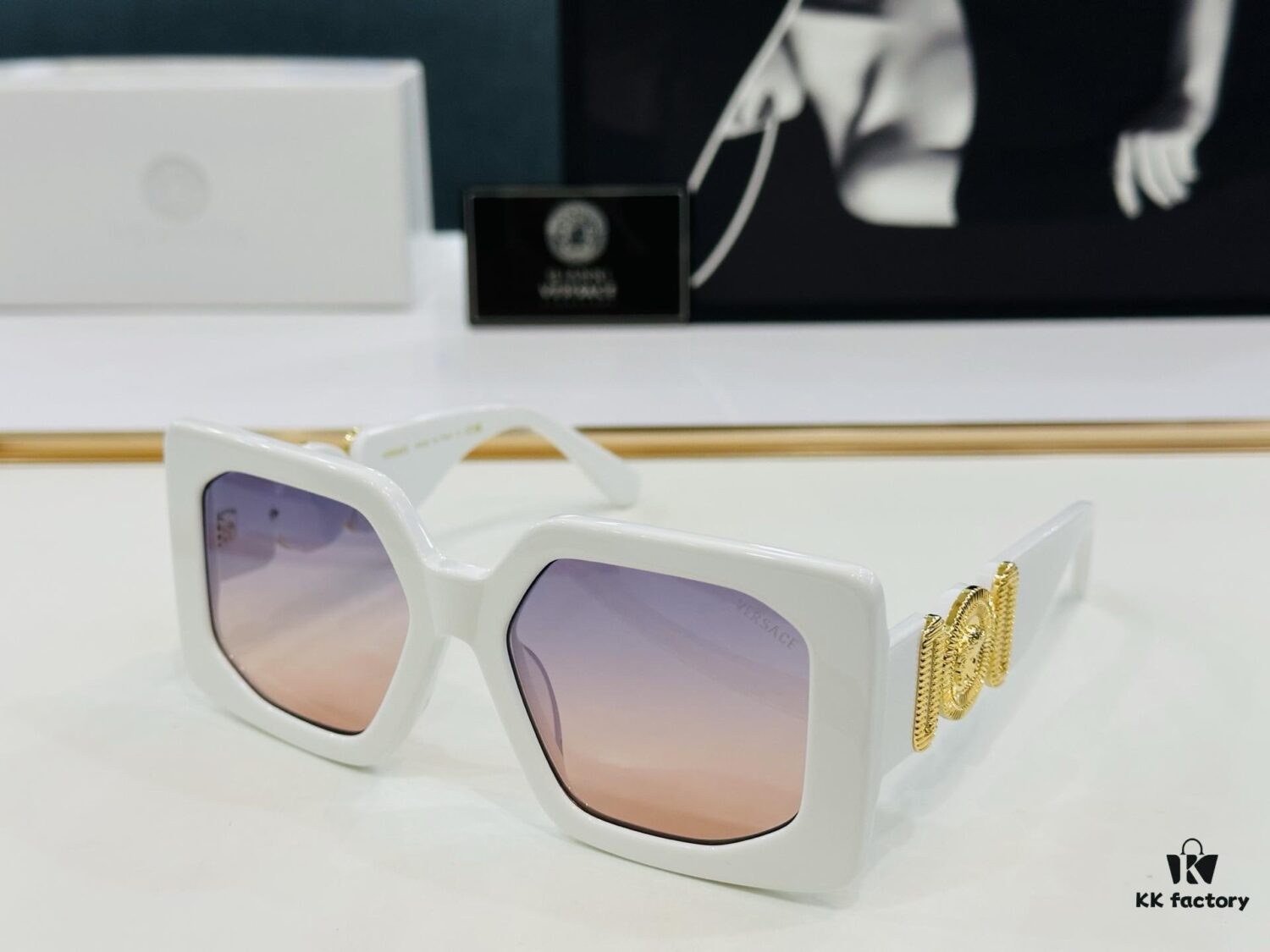 VERSACE Vancase Home ✨MOD: VE6786 Size: 55□19-148 ✨D Style Sunglasses Eyewear