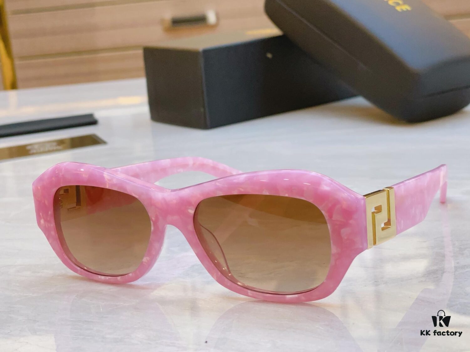 VERSACE New Model Sunglasses, MODEL: VE T75, SIZE: 53-19-145