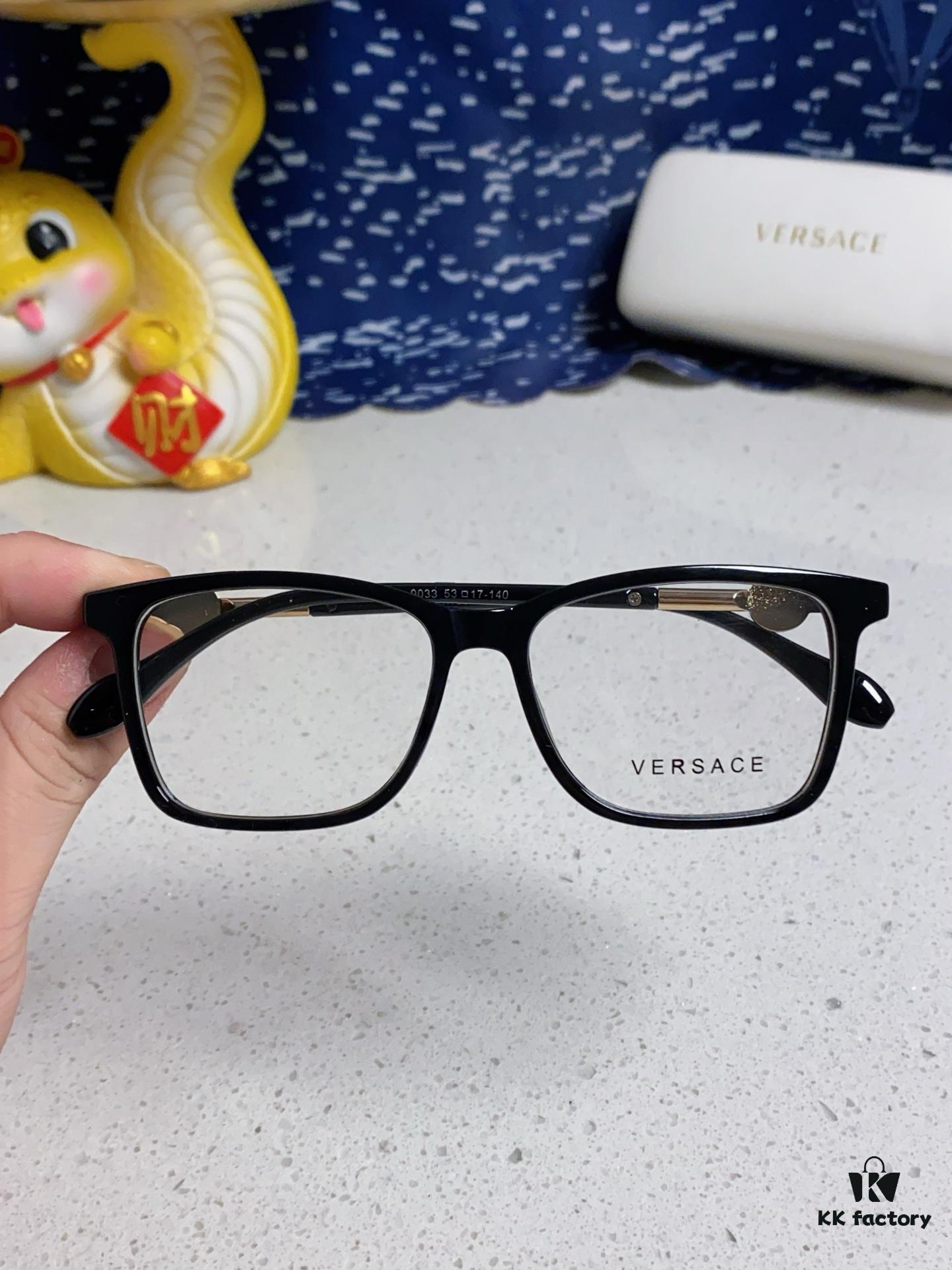 Versace Women's Square Logo Sunglasses Fashionable Unisex Optical Frame