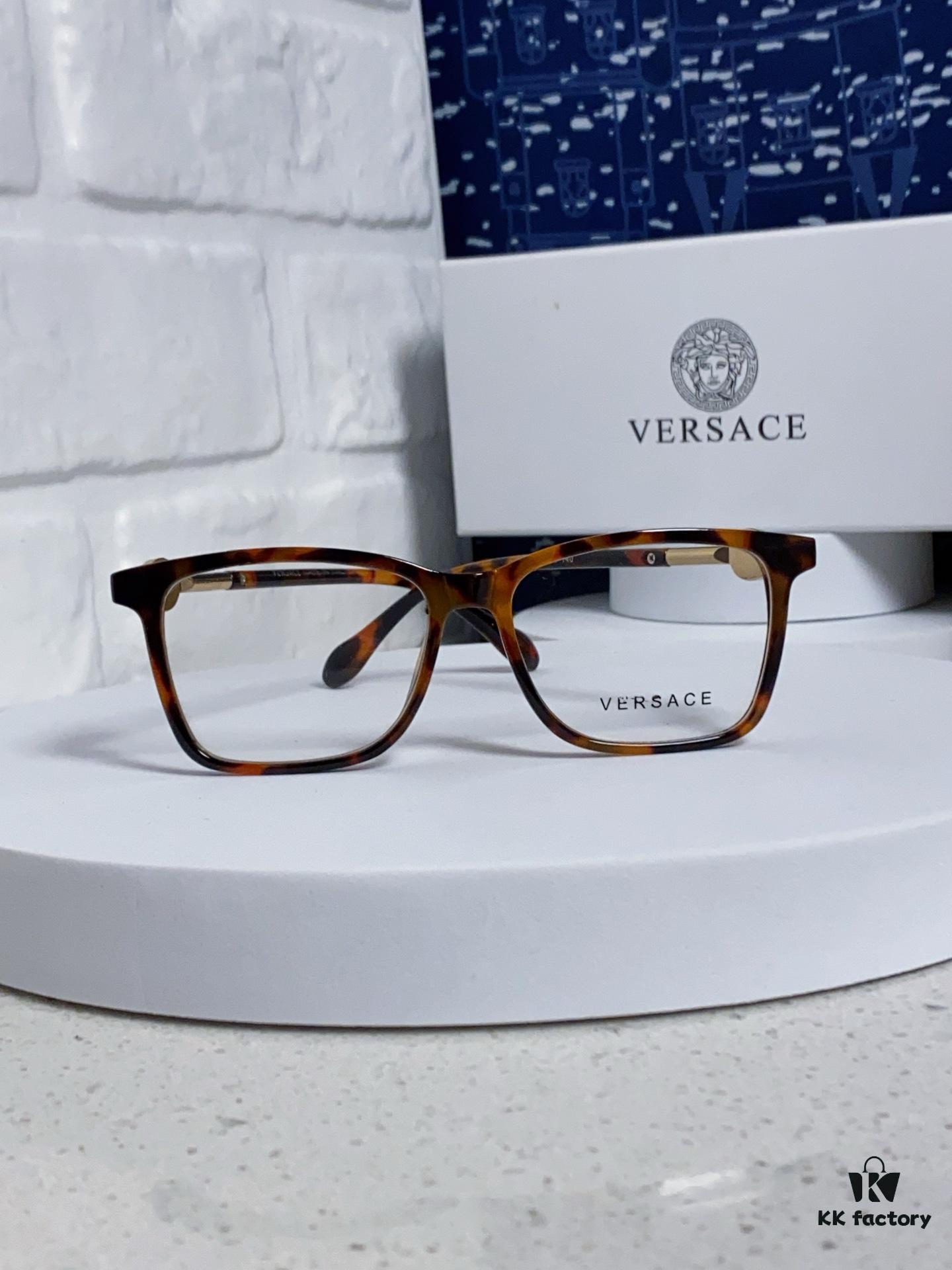 Versace Women's Square Logo Sunglasses Fashionable Unisex Optical Frame
