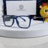 Versace Women's Square Logo Sunglasses, Fashionable Unisex Optical Frame, Stylish Eyewear for Men and Women