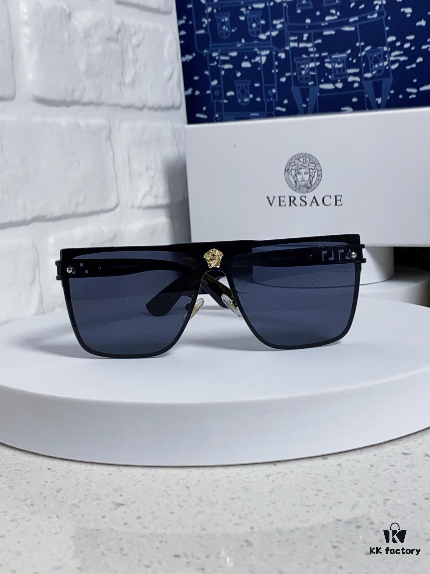 Versace 2025 New Fashion Sunglasses, Gradient UV-Protective Cut-Out Unisex Sunglasses