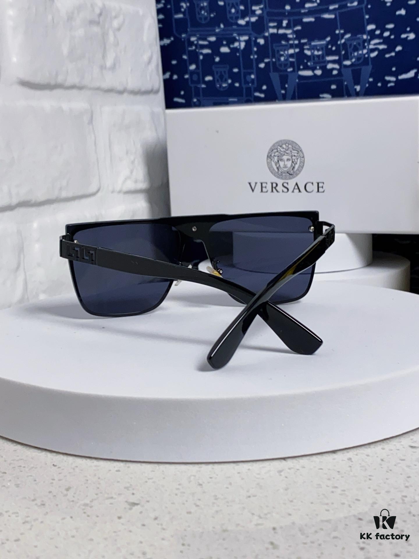 Versace 2025 New Fashion Sunglasses, Gradient UV-Protective Cut-Out Unisex Sunglasses