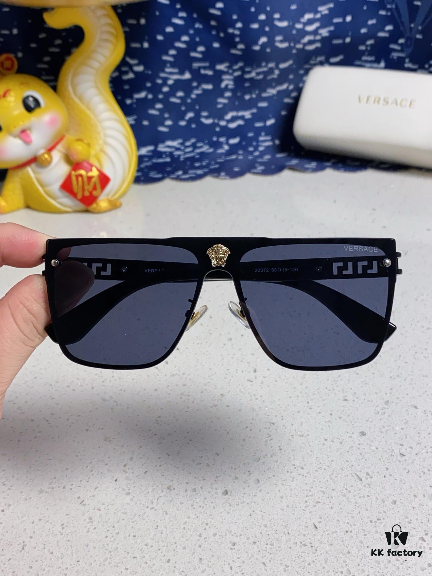 Versace 2025 New Fashion Sunglasses, Gradient UV-Protective Cut-Out Unisex Sunglasses