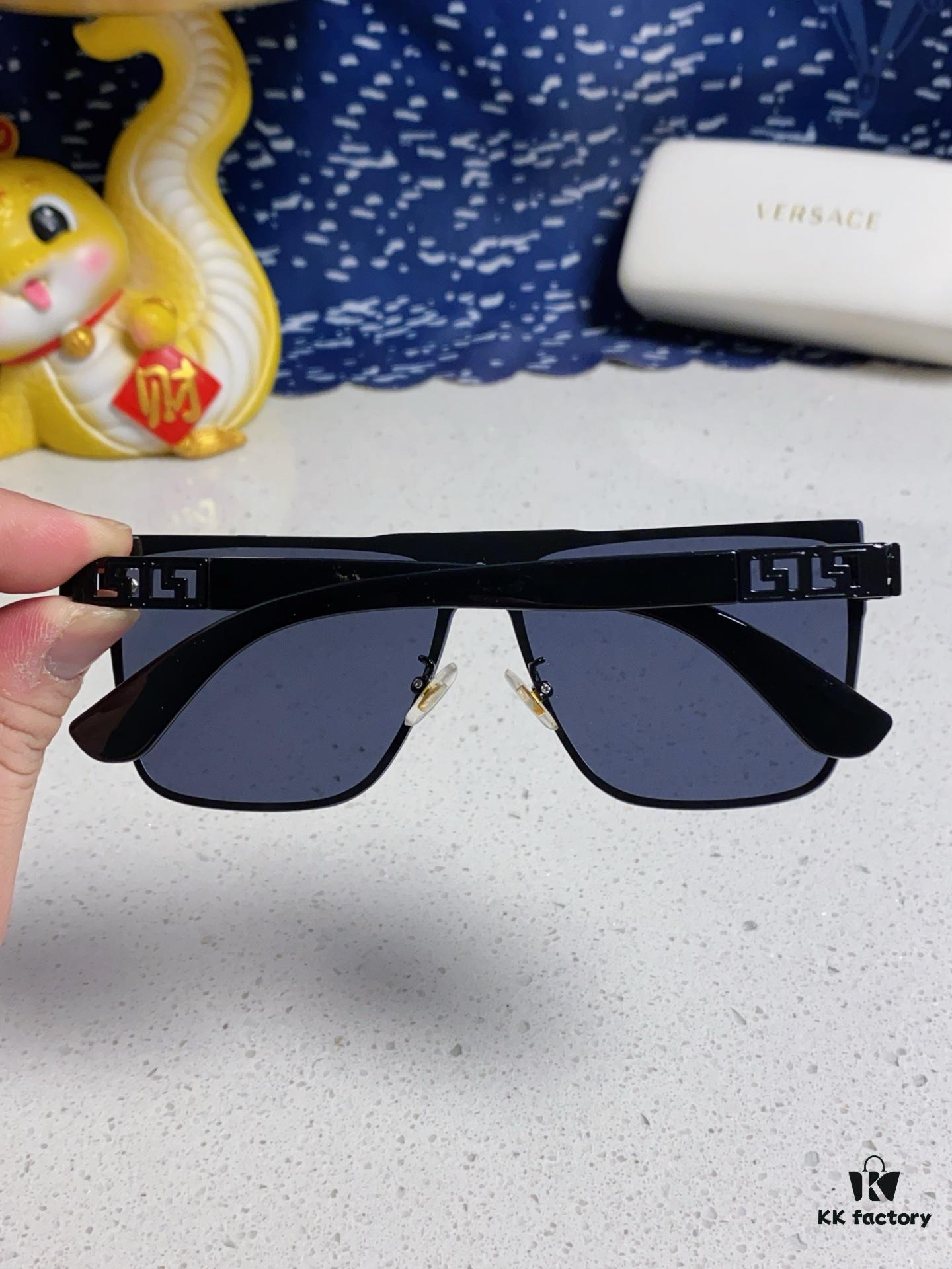 Versace 2025 New Fashion Sunglasses, Gradient UV-Protective Cut-Out Unisex Sunglasses