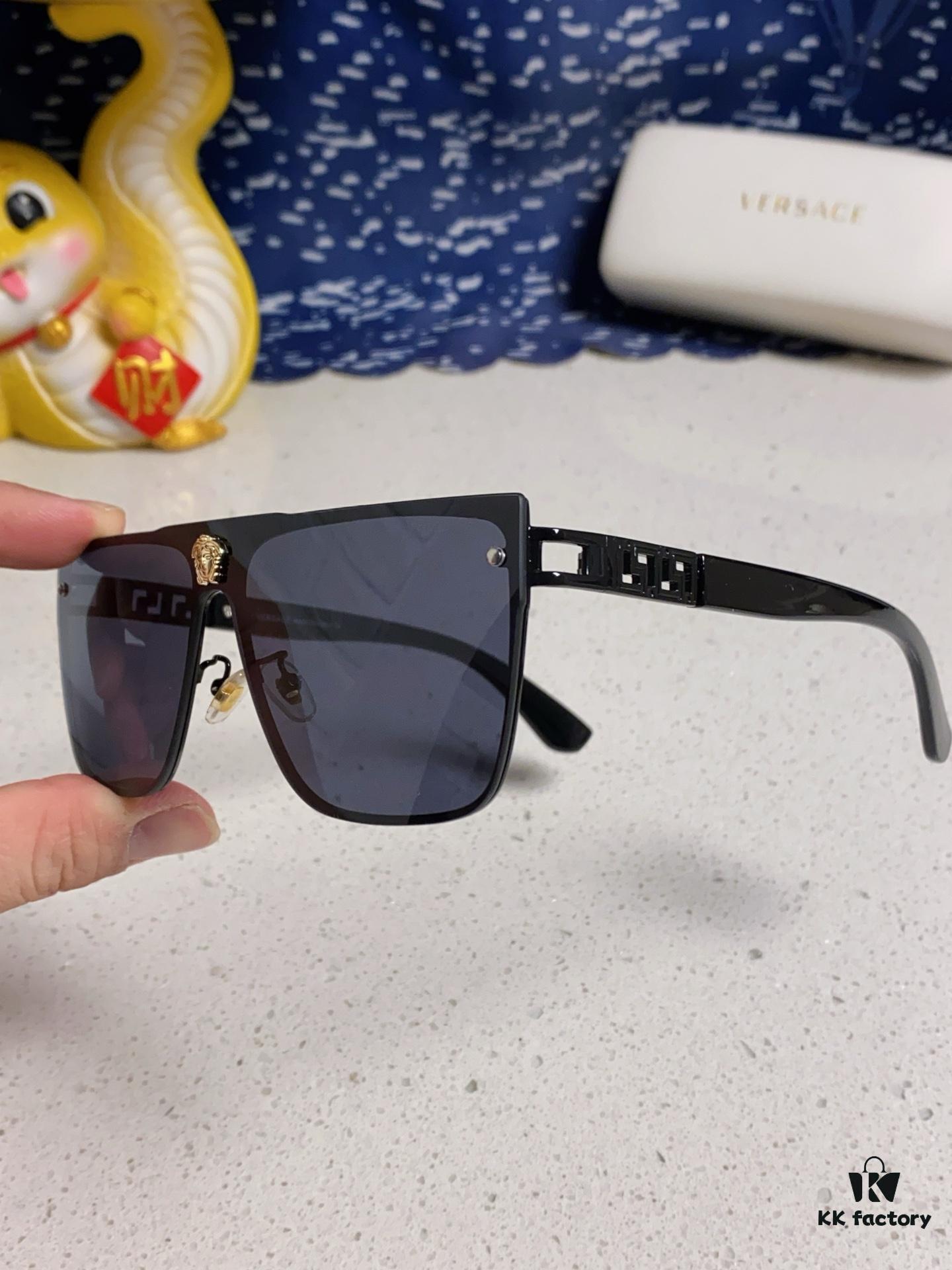 Versace 2025 New Fashion Sunglasses, Gradient UV-Protective Cut-Out Unisex Sunglasses
