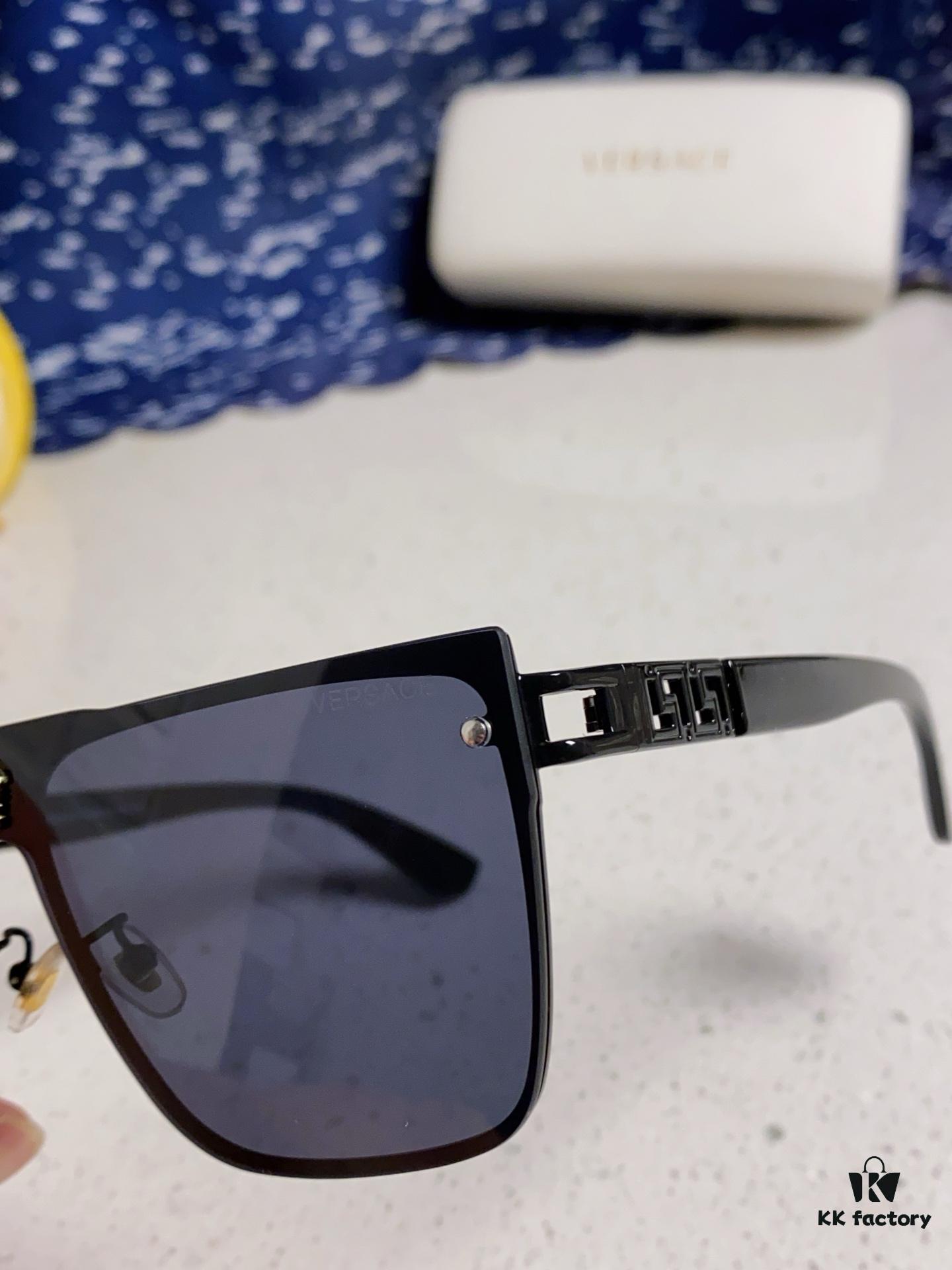 Versace 2025 New Fashion Sunglasses, Gradient UV-Protective Cut-Out Unisex Sunglasses