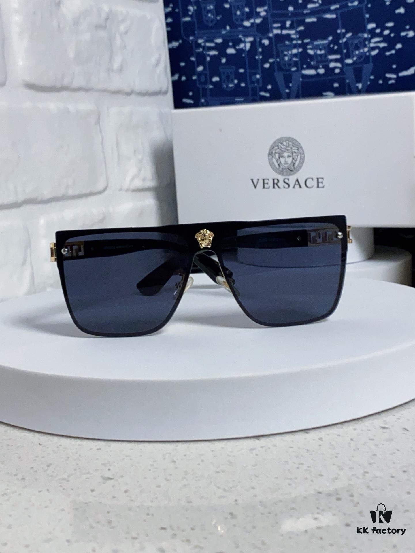Versace 2025 New Fashion Sunglasses, Gradient UV-Protective Cut-Out Unisex Sunglasses