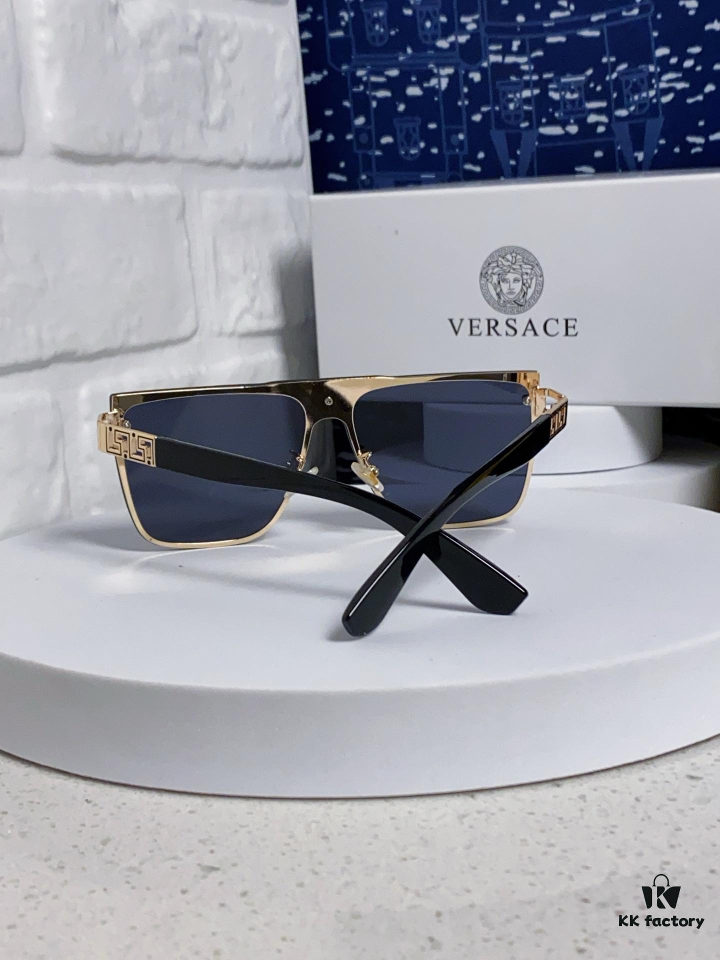 Versace 2025 New Fashion Sunglasses, Gradient UV-Protective Cut-Out Unisex Sunglasses