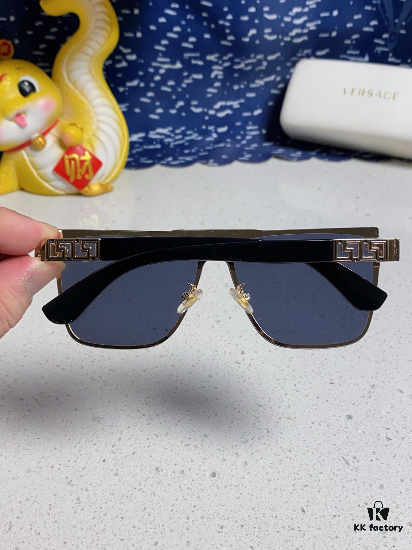 Versace 2025 New Fashion Sunglasses, Gradient UV-Protective Cut-Out Unisex Sunglasses