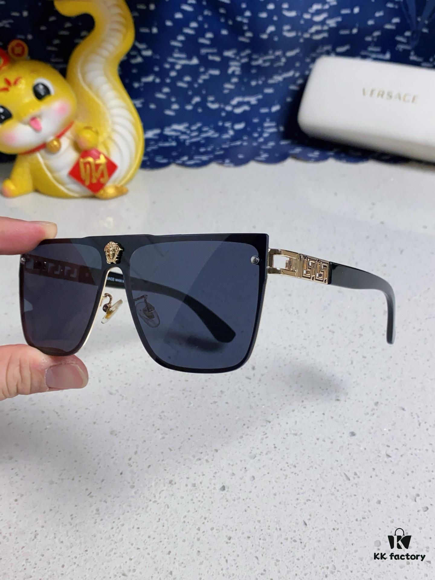 Versace 2025 New Fashion Sunglasses, Gradient UV-Protective Cut-Out Unisex Sunglasses