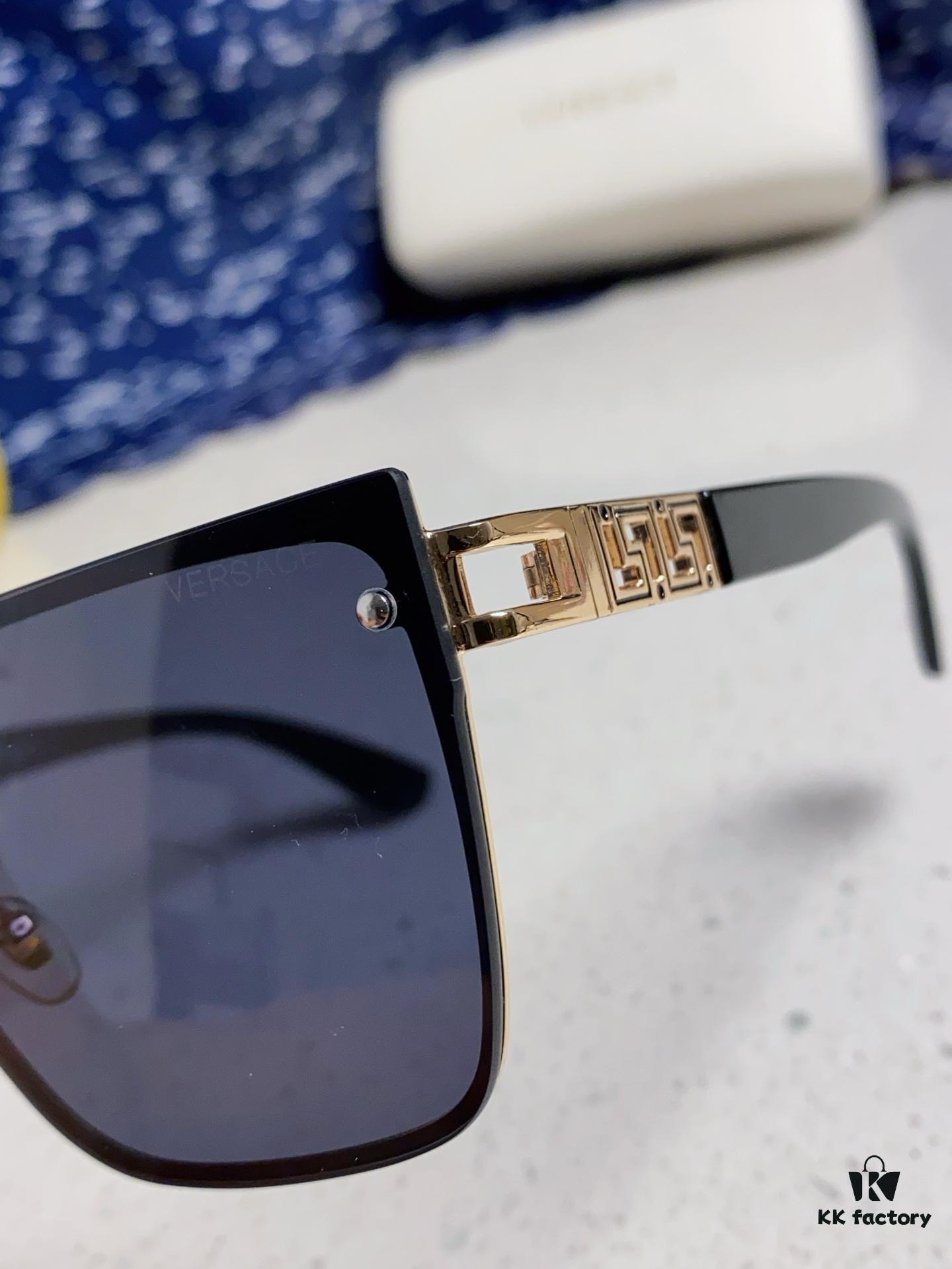 Versace 2025 New Fashion Sunglasses, Gradient UV-Protective Cut-Out Unisex Sunglasses