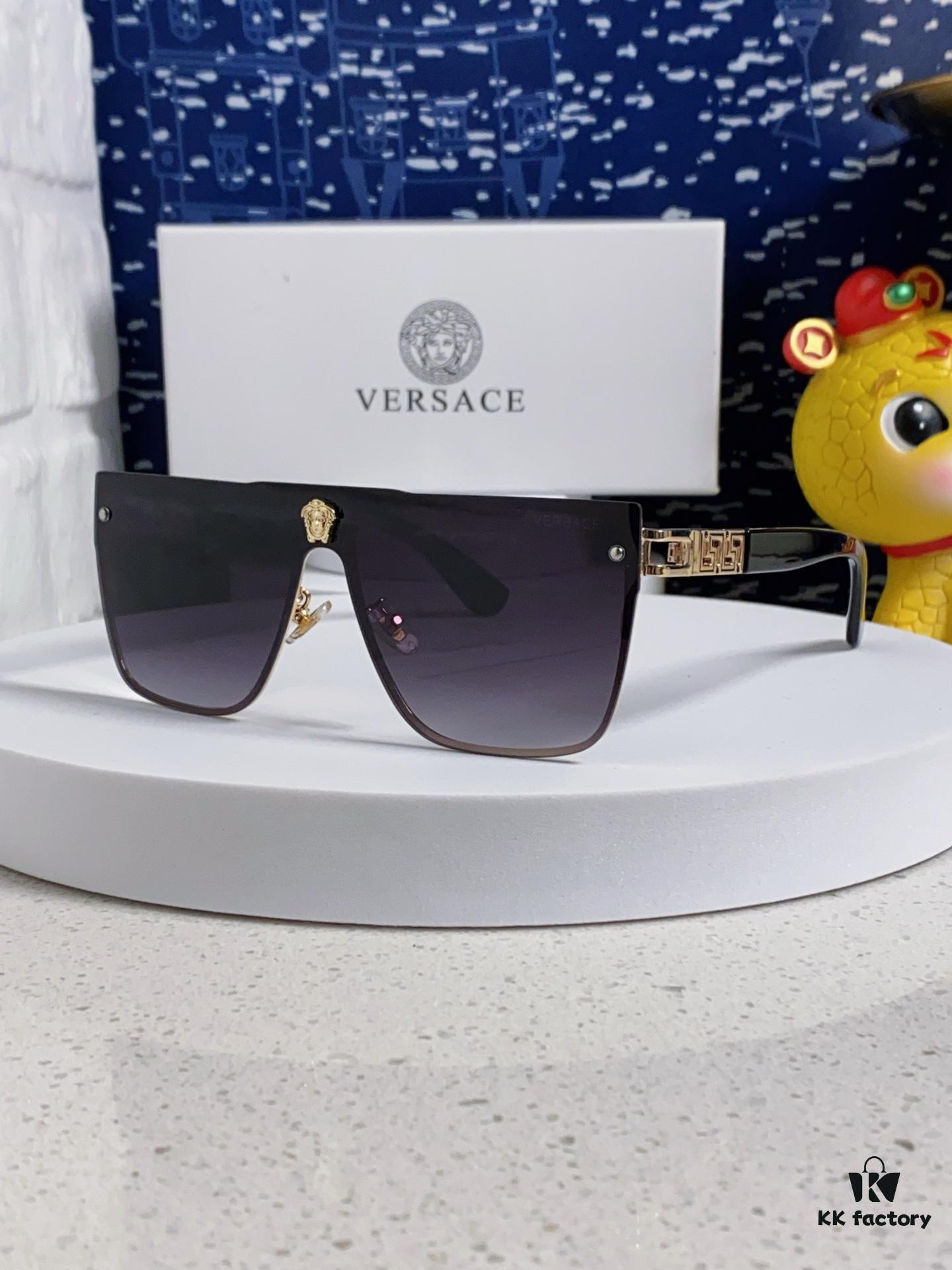Versace 2025 New Fashion Sunglasses, Gradient UV Protection Cut-Out Unisex Sunglasses