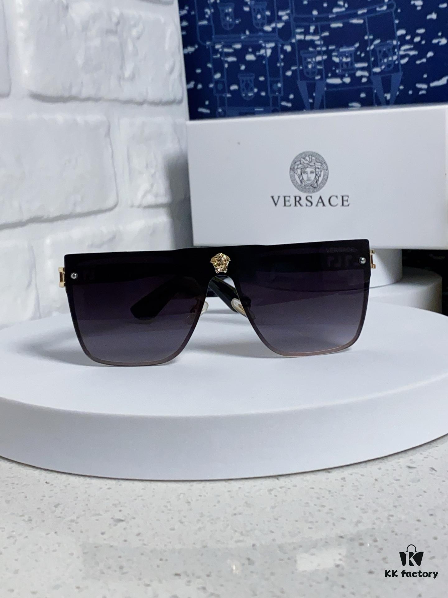Versace 2025 New Fashion Sunglasses, Gradient UV Protection Cut-Out Unisex Sunglasses