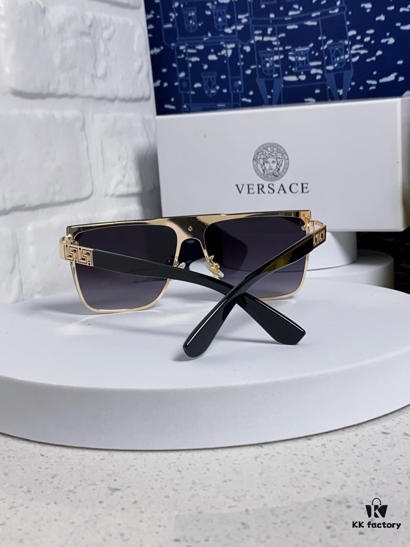 Versace 2025 New Fashion Sunglasses, Gradient UV Protection Cut-Out Unisex Sunglasses