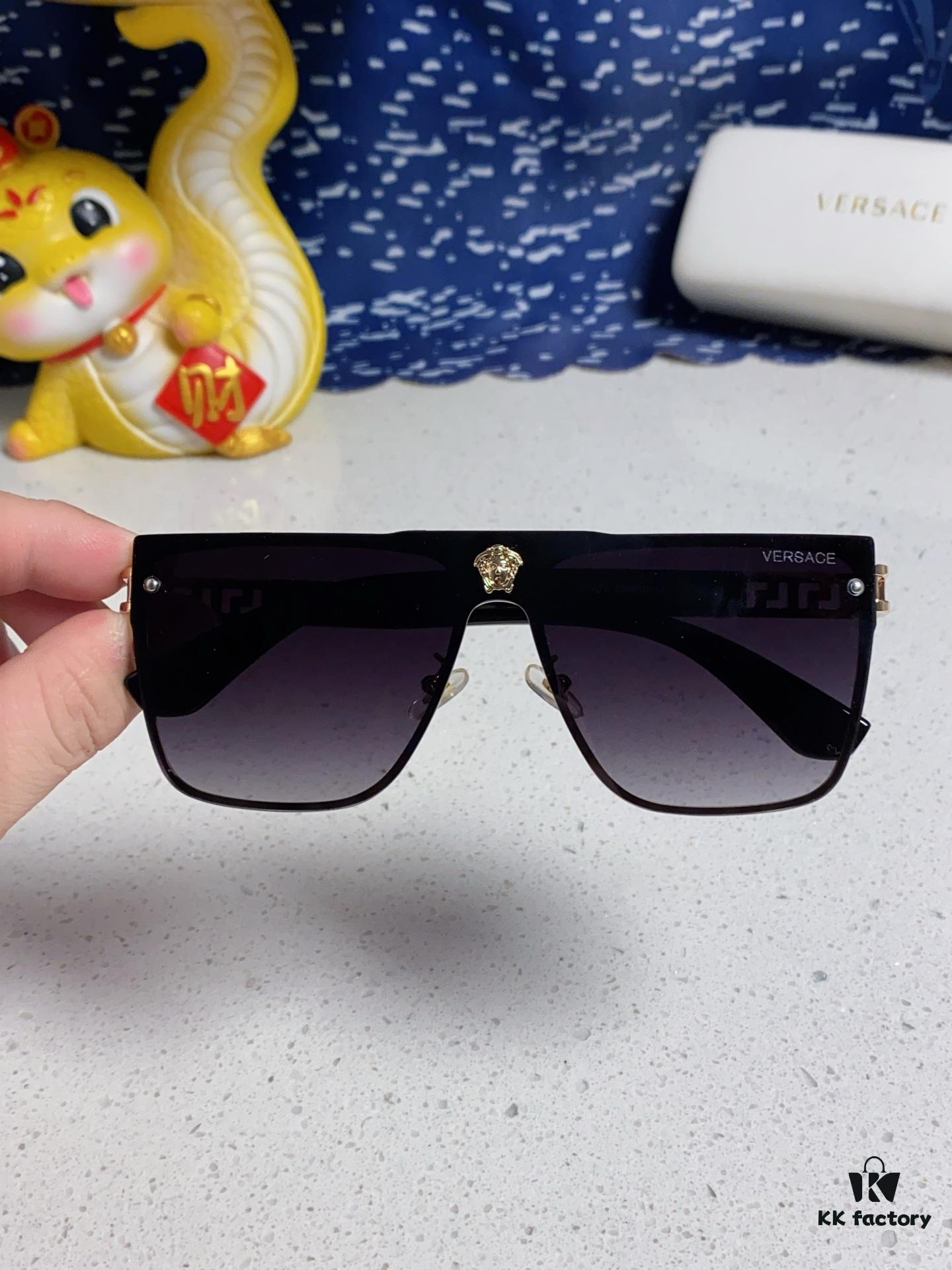 Versace 2025 New Fashion Sunglasses, Gradient UV Protection Cut-Out Unisex Sunglasses