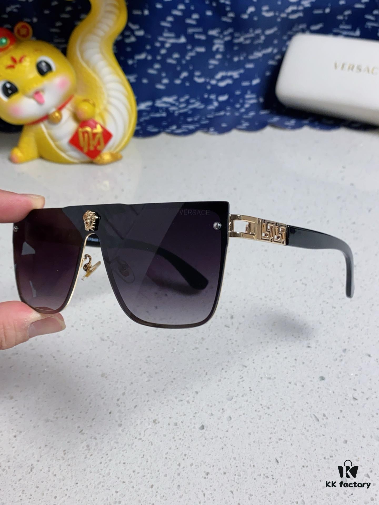 Versace 2025 New Fashion Sunglasses, Gradient UV Protection Cut-Out Unisex Sunglasses