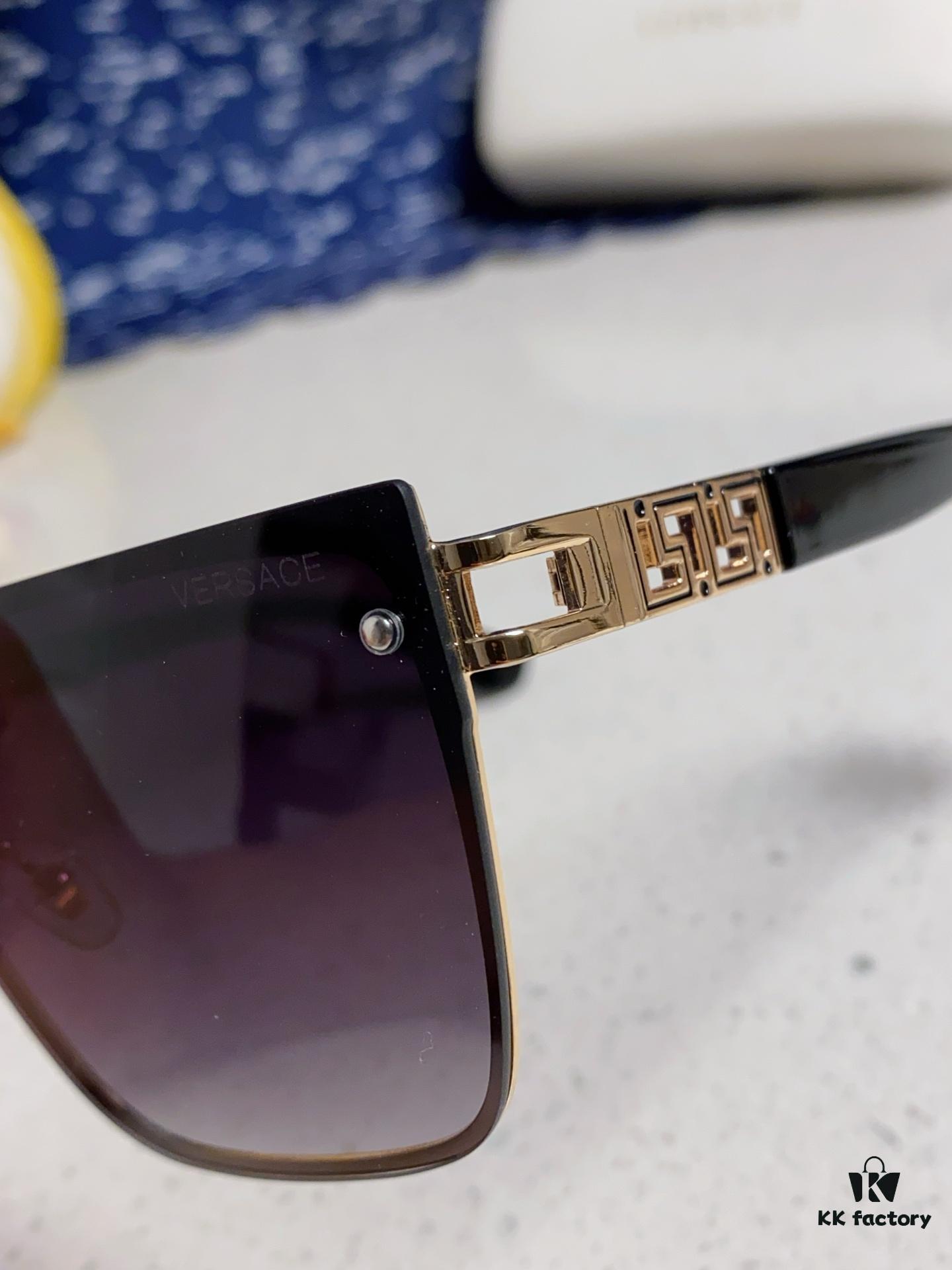 Versace 2025 New Fashion Sunglasses, Gradient UV Protection Cut-Out Unisex Sunglasses