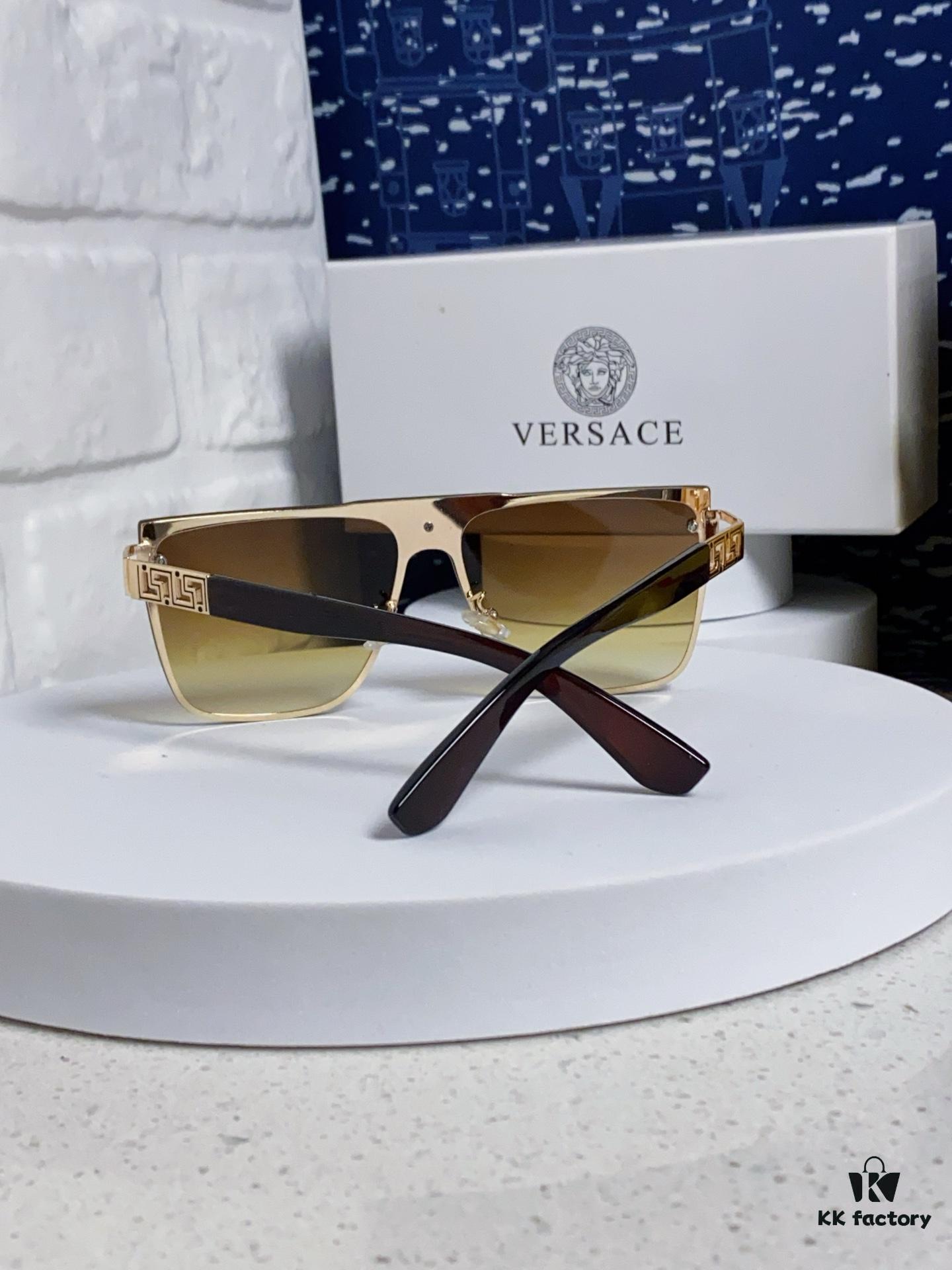 Versace 2025 New Arrival Fashion Sunglasses Gradient UV Protection Cut-out Design Unisex Eyewear