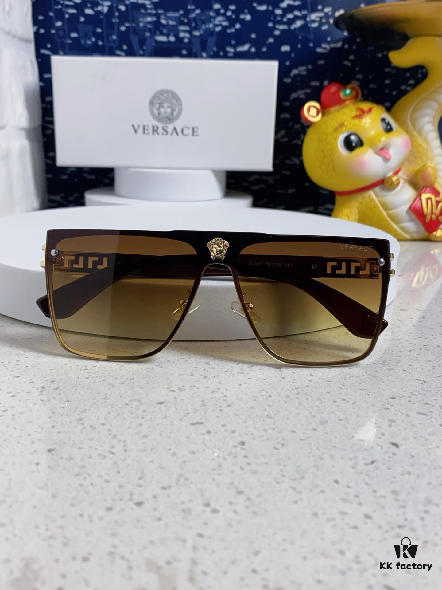 Versace 2025 New Arrival Fashion Sunglasses Gradient UV Protection Cut-out Design Unisex Eyewear