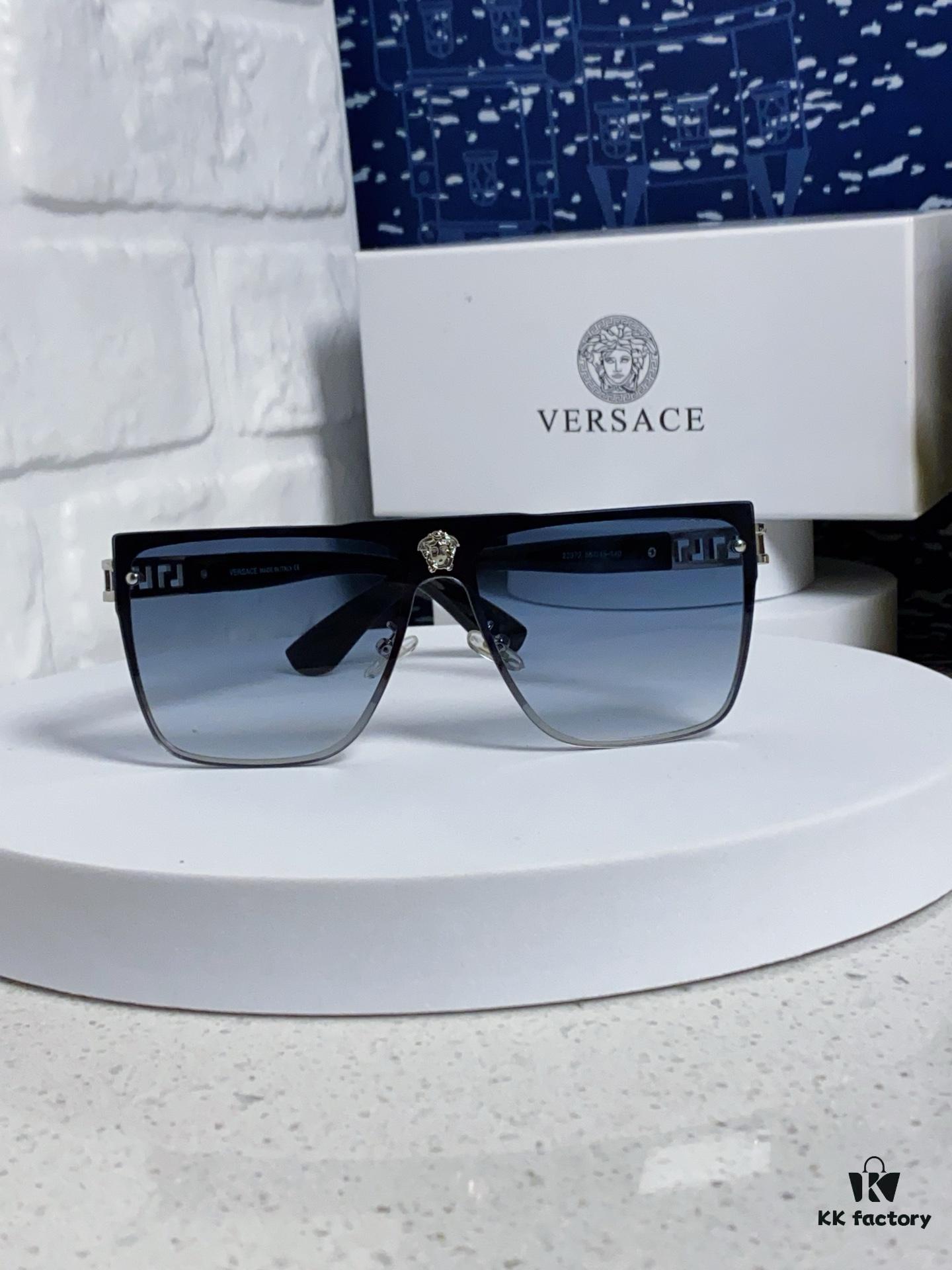 Versace 2025 New Fashion Sunglasses, Gradient UV-Protective Cut-Out Unisex Sunglasses