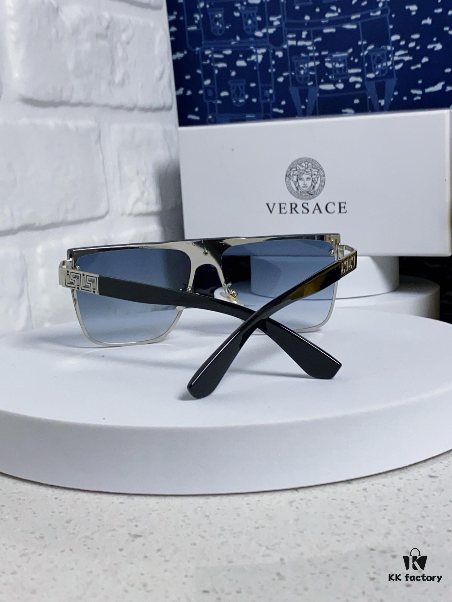 Versace 2025 New Fashion Sunglasses, Gradient UV-Protective Cut-Out Unisex Sunglasses