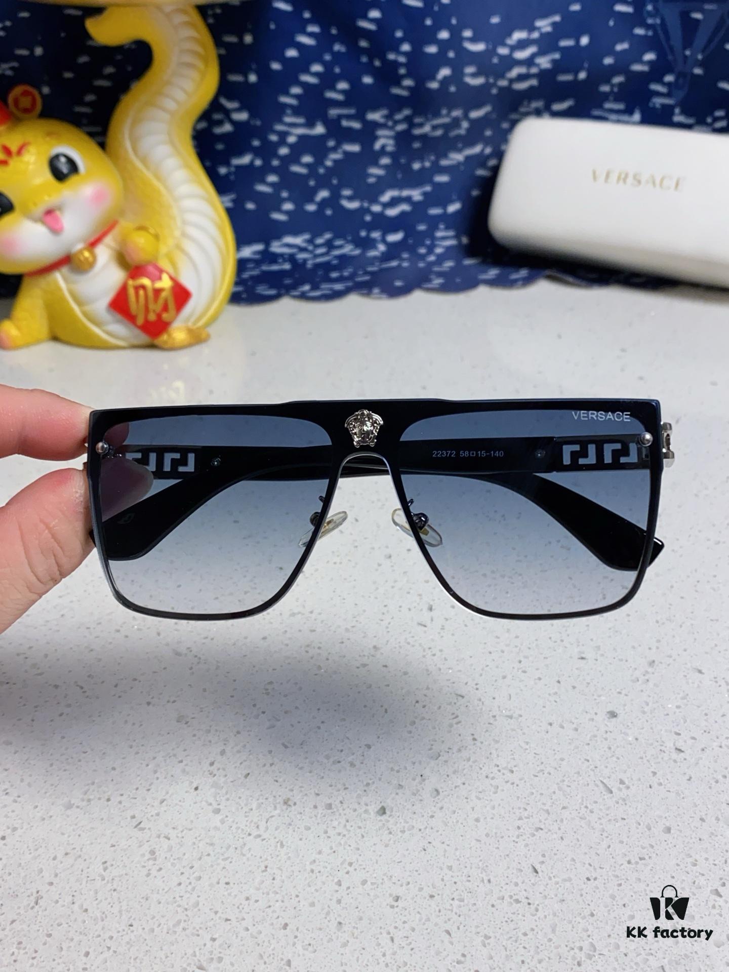 Versace 2025 New Fashion Sunglasses, Gradient UV-Protective Cut-Out Unisex Sunglasses