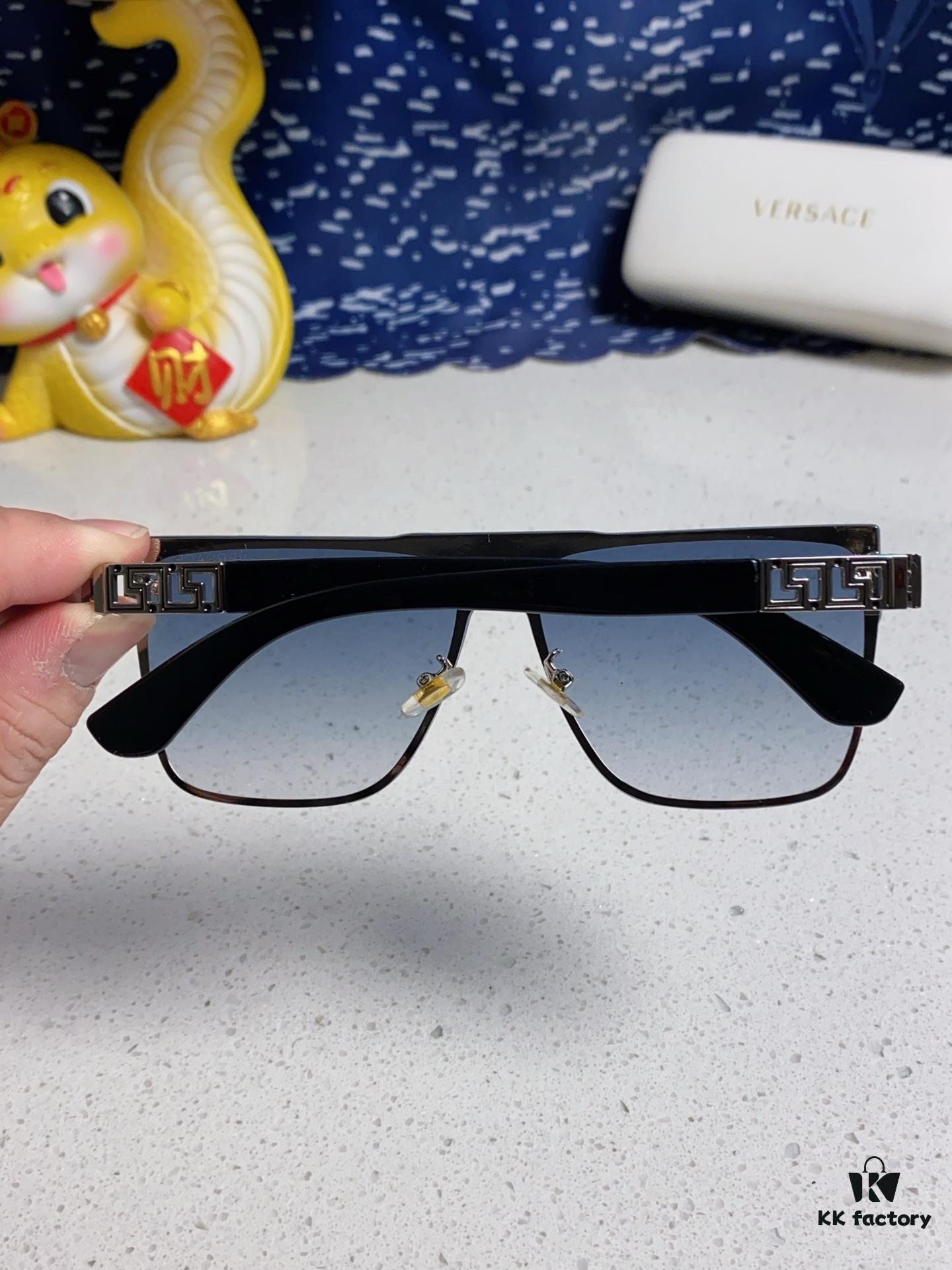 Versace 2025 New Fashion Sunglasses, Gradient UV-Protective Cut-Out Unisex Sunglasses