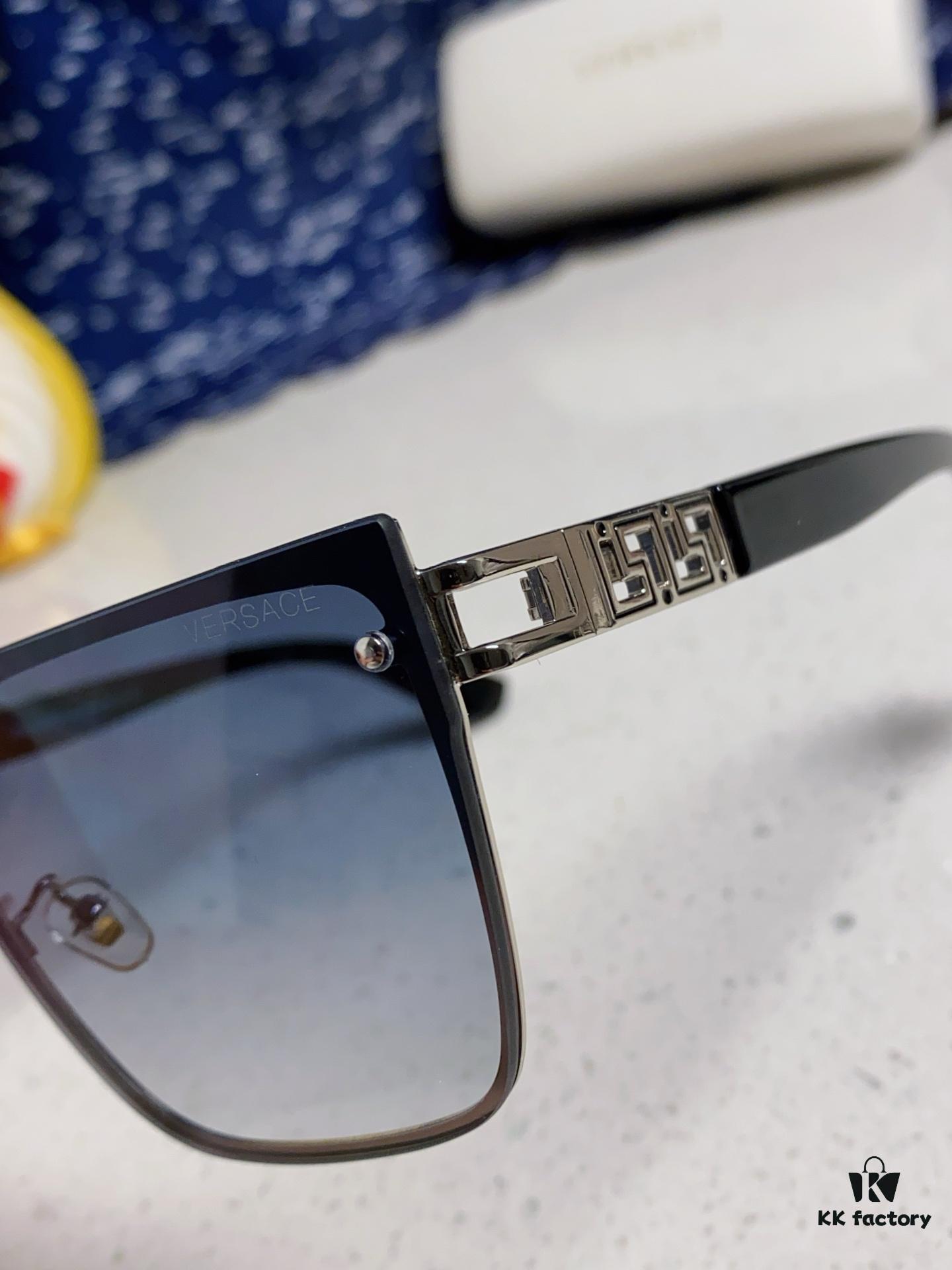 Versace 2025 New Fashion Sunglasses, Gradient UV-Protective Cut-Out Unisex Sunglasses