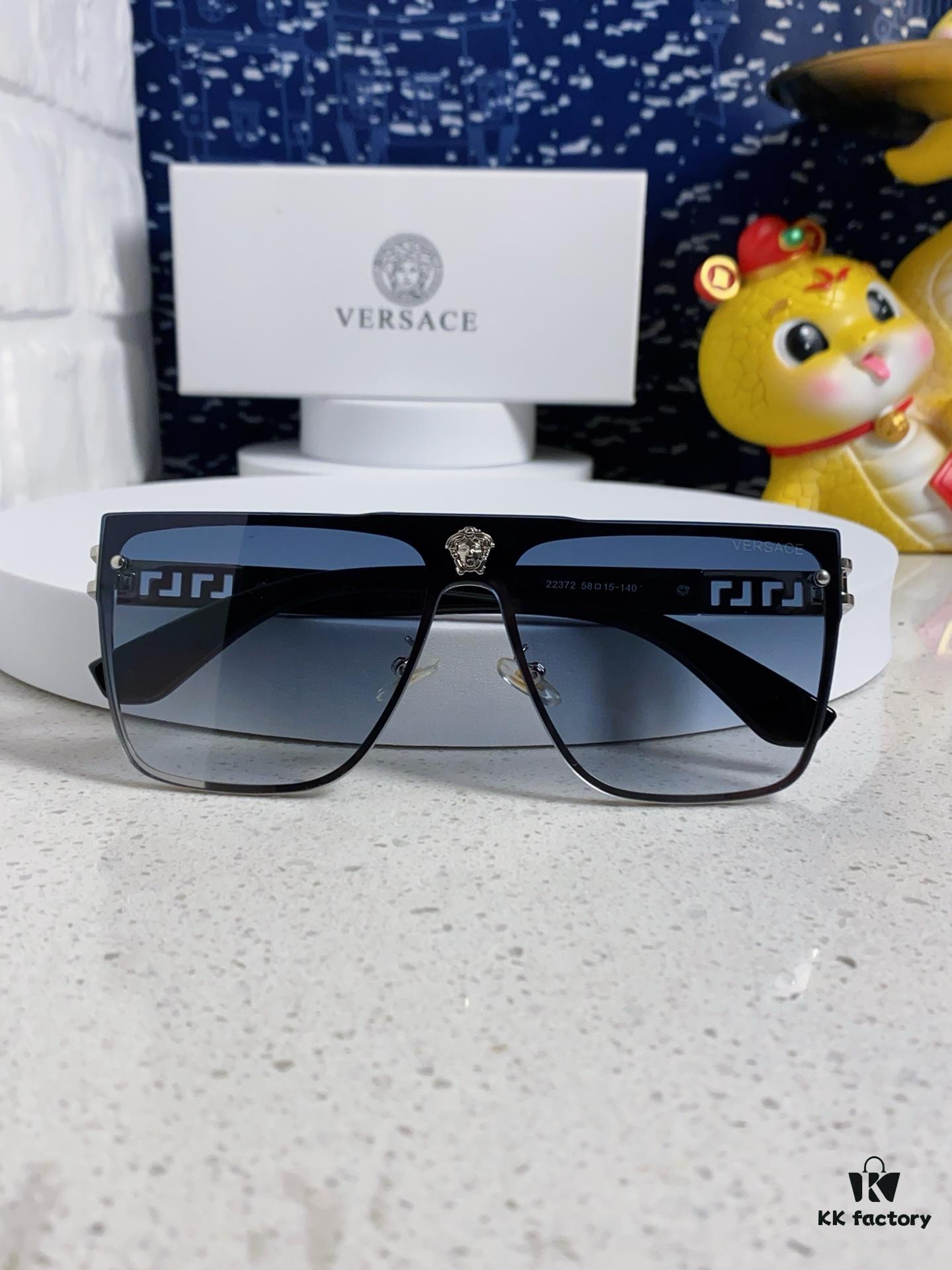 Versace 2025 New Fashion Sunglasses, Gradient UV-Protective Cut-Out Unisex Sunglasses