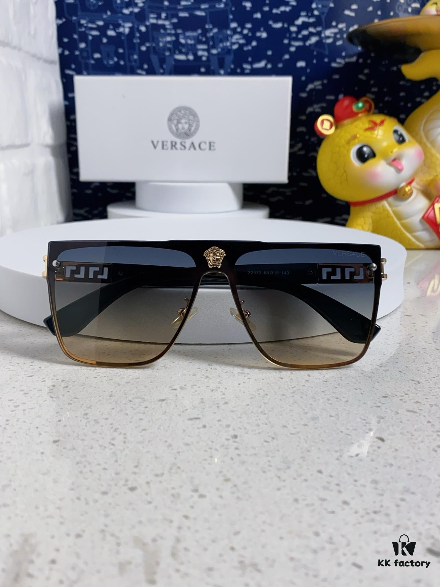 Versace 2025 New Fashion Sunglasses, Gradient UV-Protective Cut-Out Unisex Sunglasses