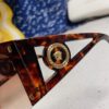 Versace 2025 New Arrival European and American Style One-Piece Oversized Hollow-Out Sunglasses, Fashionable Unisex Sun Glasses