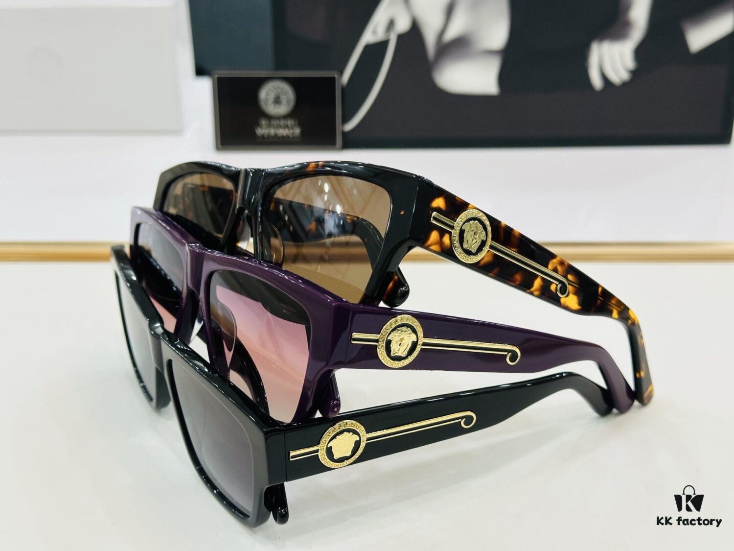VERSACE VE372N Sunglasses Model 58□17-145 L Style Optical Frame