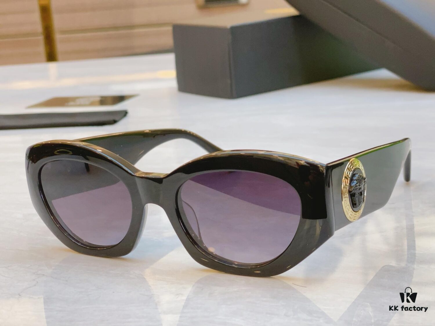 VERSACE New Model Sunglasses, MODEL: VE420/E, SIZE: 52□21-145