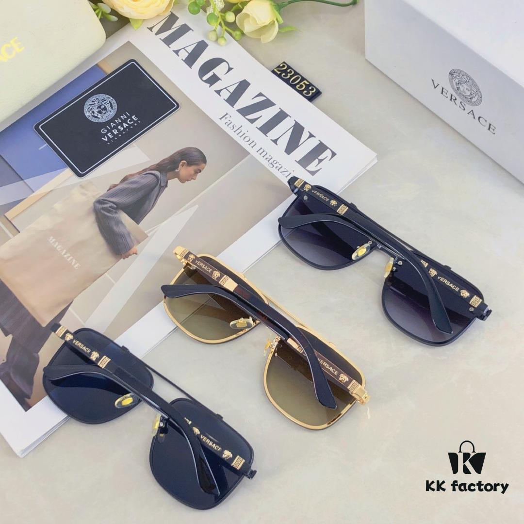 Versac* New Men's and Women's Sunglasses, Fashionable Casual Sun Glasses for Outdoor Travel, Driving, and Shopping