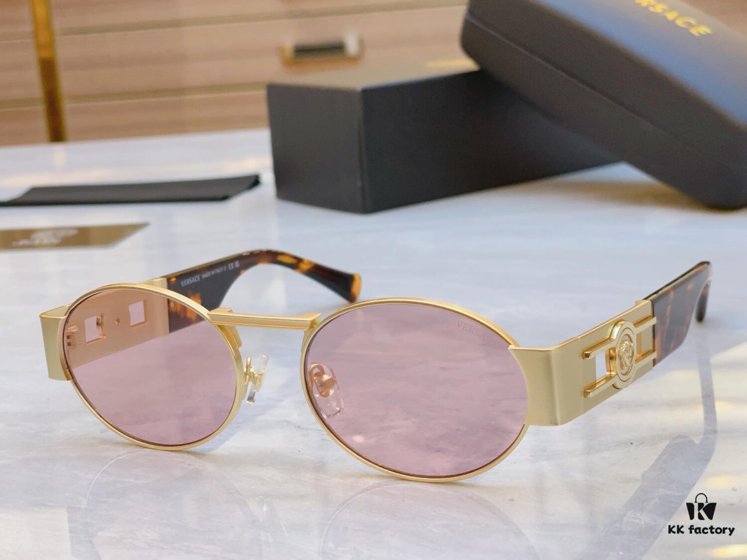 VERSACE New Model Sunglasses, MODEL: VE2264, SIZE: 56□18-140