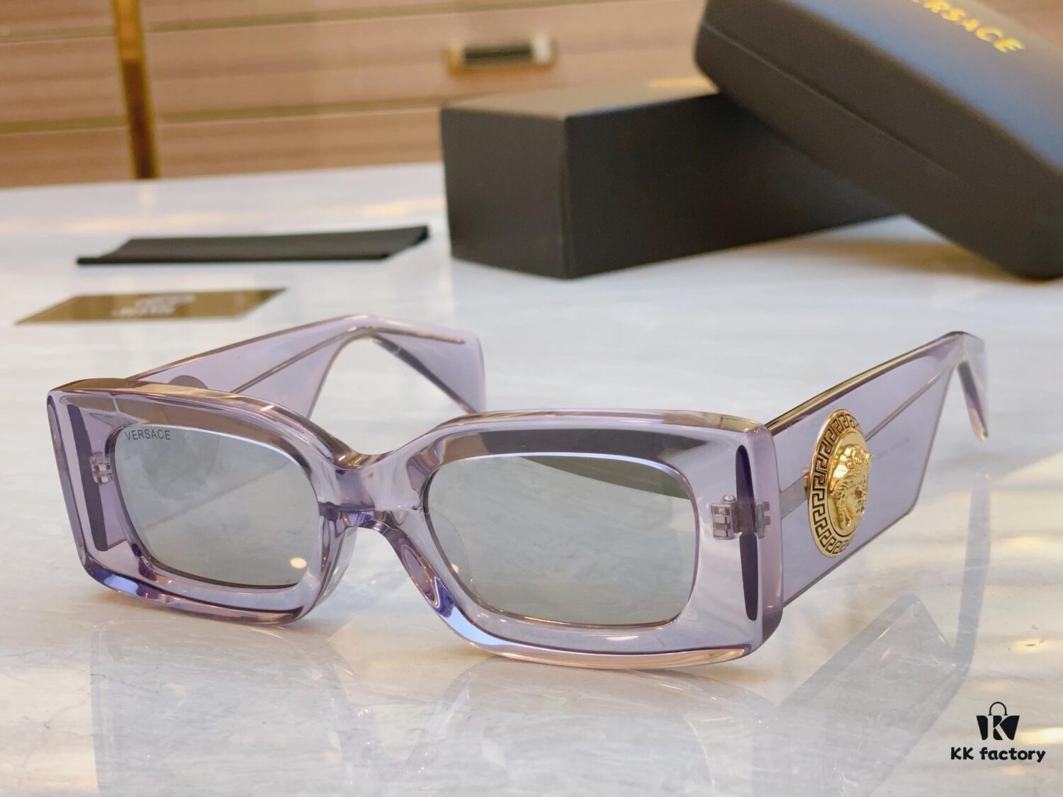 VERSACE New Model Sunglasses, MODEL: VE4474U, SIZE: 52□20-140