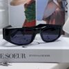 Versace 2025 New Arrival Small Frame Sunglasses for Women, Stylish Letter Logo Square Sunglasses for Men, Vintage-Inspired Unisex Eyewear