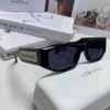 Versace 2025 New Arrival Small Frame Sunglasses for Women, Stylish Letter Logo Square Sunglasses for Men, Vintage-Inspired Unisex Eyewear