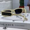 Versace 2025 New Arrival Small-Frame Sunglasses for Women, Stylish Letter Design Unisex Square Sunglasses, Retro and Unique Eyewear for Men and Women