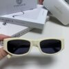 Versace 2025 New Arrival Small-Frame Sunglasses for Women, Stylish Letter Design Unisex Square Sunglasses, Retro and Unique Eyewear for Men and Women