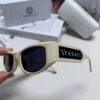 Versace 2025 New Arrival Small-Frame Sunglasses for Women, Stylish Letter Design Unisex Square Sunglasses, Retro and Unique Eyewear for Men and Women