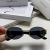Versace New Retro Oval Sunglasses, Fashionable Unisex Sun Glasses, Celebrity Style