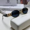 Versace New Retro Oval Sunglasses, Fashionable Unisex Sun Glasses, Celebrity Style