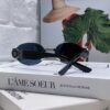 Versace New Retro Oval Sunglasses, Fashionable Unisex Sun Glasses, European and American Celebrity Style