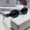 Versace New Retro Oval Sunglasses, Fashionable Unisex Sun Glasses, European and American Celebrity Style