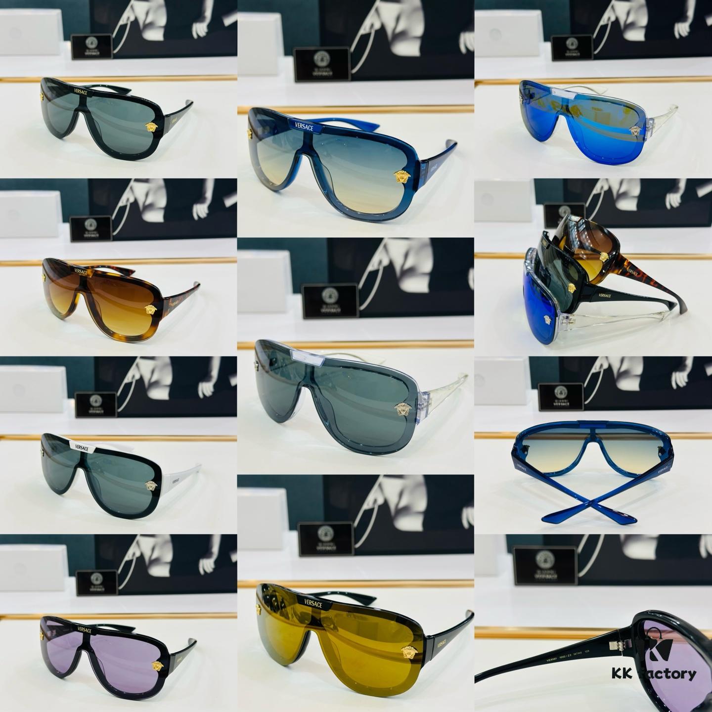 VERSACE VESACE Model VE6561 Size 147 Box 0-125 Stylish Sunglasses