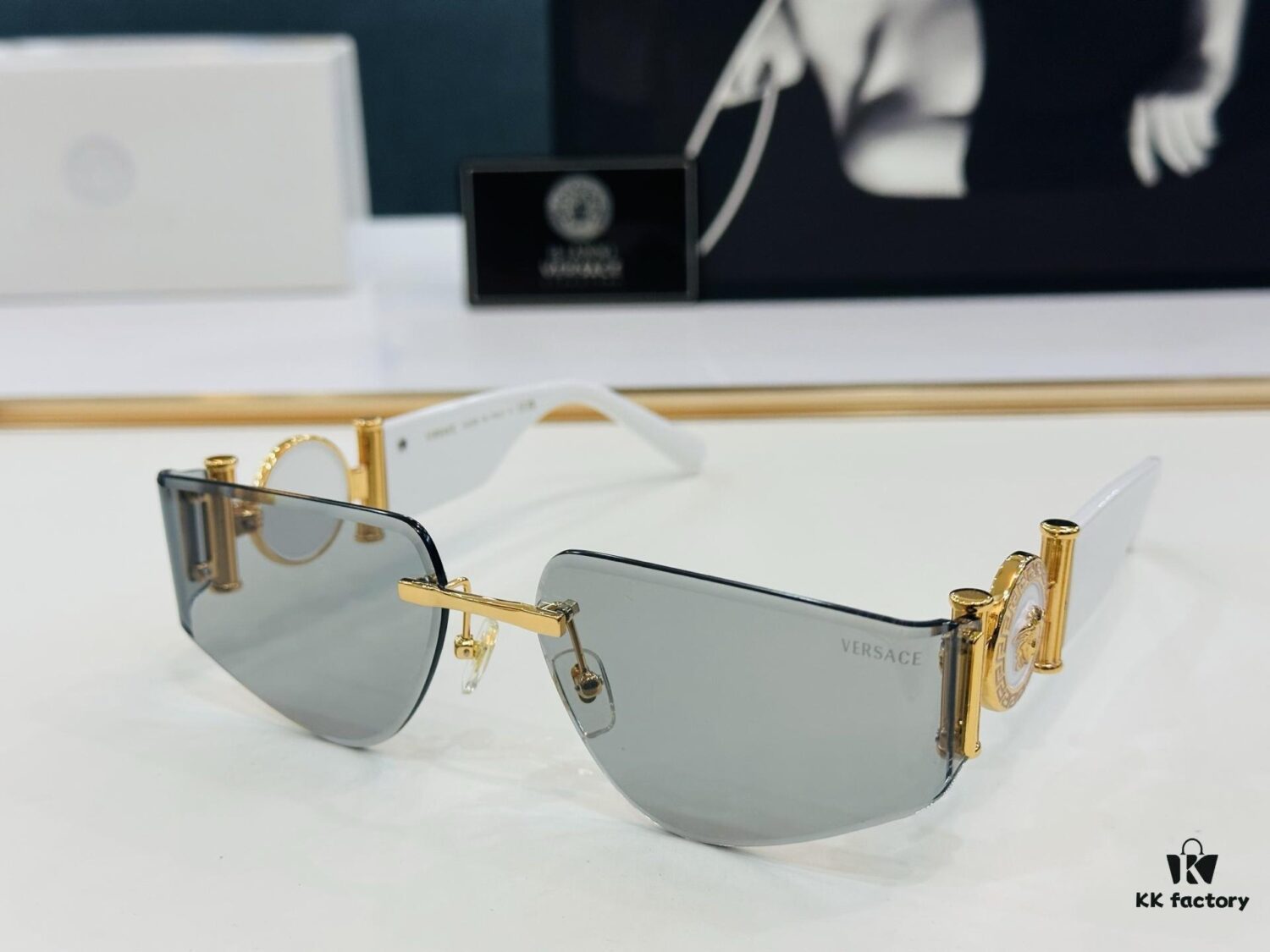VERSACE VISION MODEL: VE6773 SIZE: 63□17-138 XL STYLE SUNGLASSES