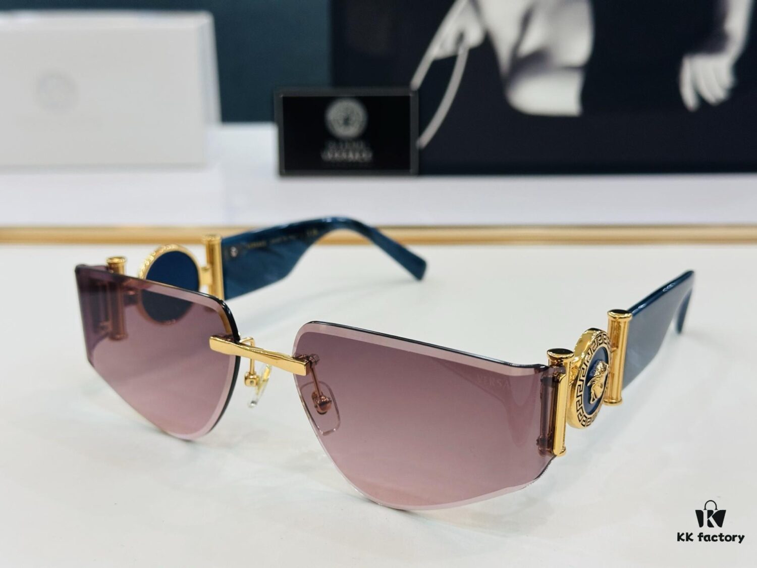 VERSACE VISION MODEL: VE6773 SIZE: 63□17-138 XL STYLE SUNGLASSES