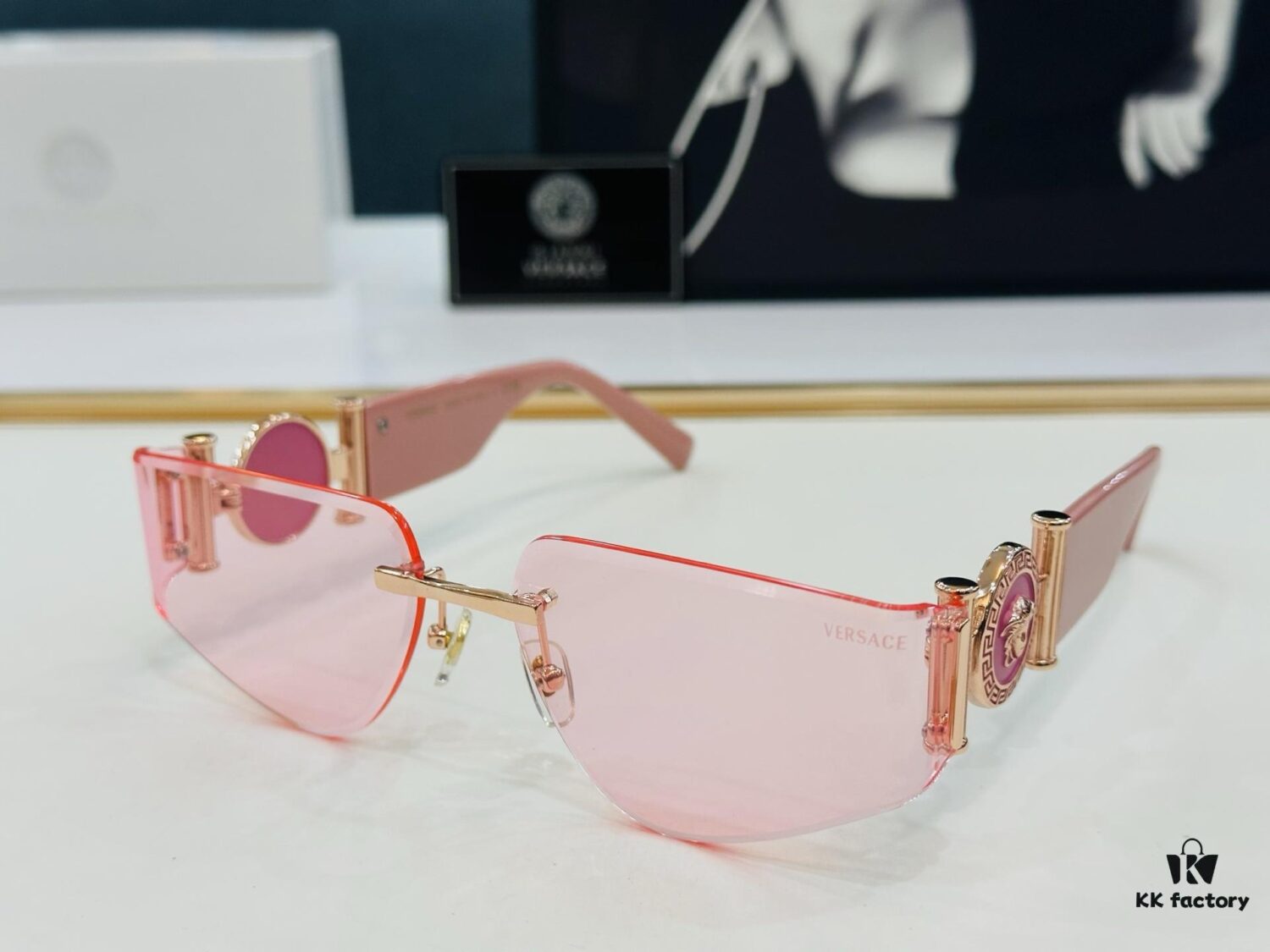 VERSACE VISION MODEL: VE6773 SIZE: 63□17-138 XL STYLE SUNGLASSES